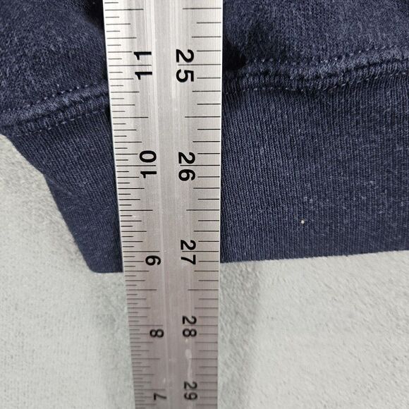 Vtg Lee Sweatshirt Womens Medium Blue Snowflakes Angel Kisses Crewneck Sweater - Picture 3 of 7